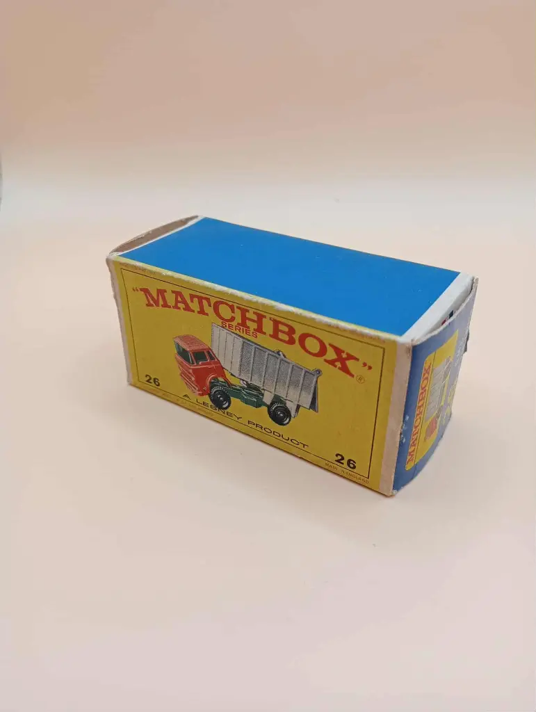 "Matchbox Lesney n°26 – GMC Tipper Truck"