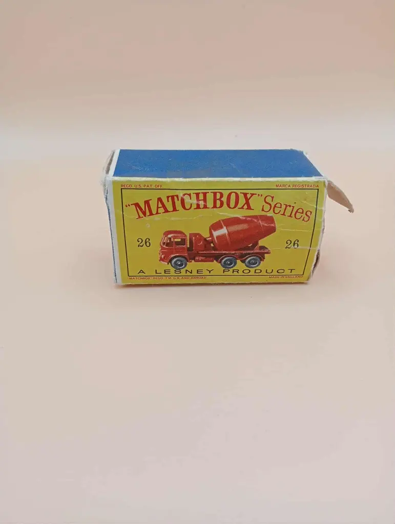 Matchbox Lesney n°26 – Cement Mixer
