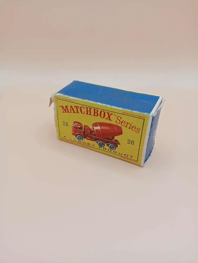 Matchbox Lesney n°26 – Cement Mixer