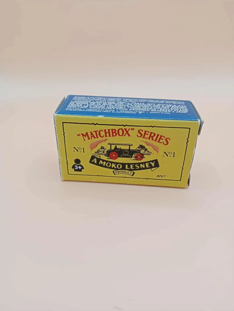 Matchbox Lesney n°1 – Road Roller – Reproduction avec boîte