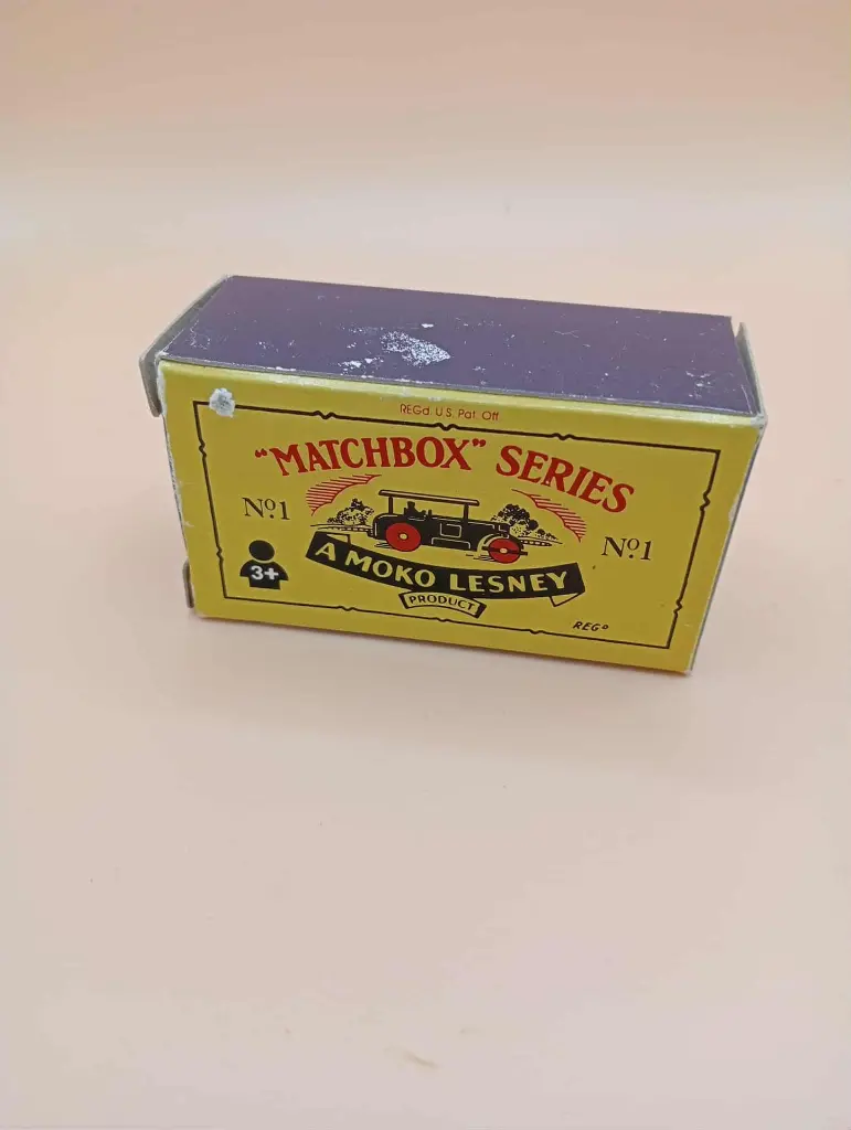 Matchbox Lesney n°1 – Road Roller – Reproduction avec boîte