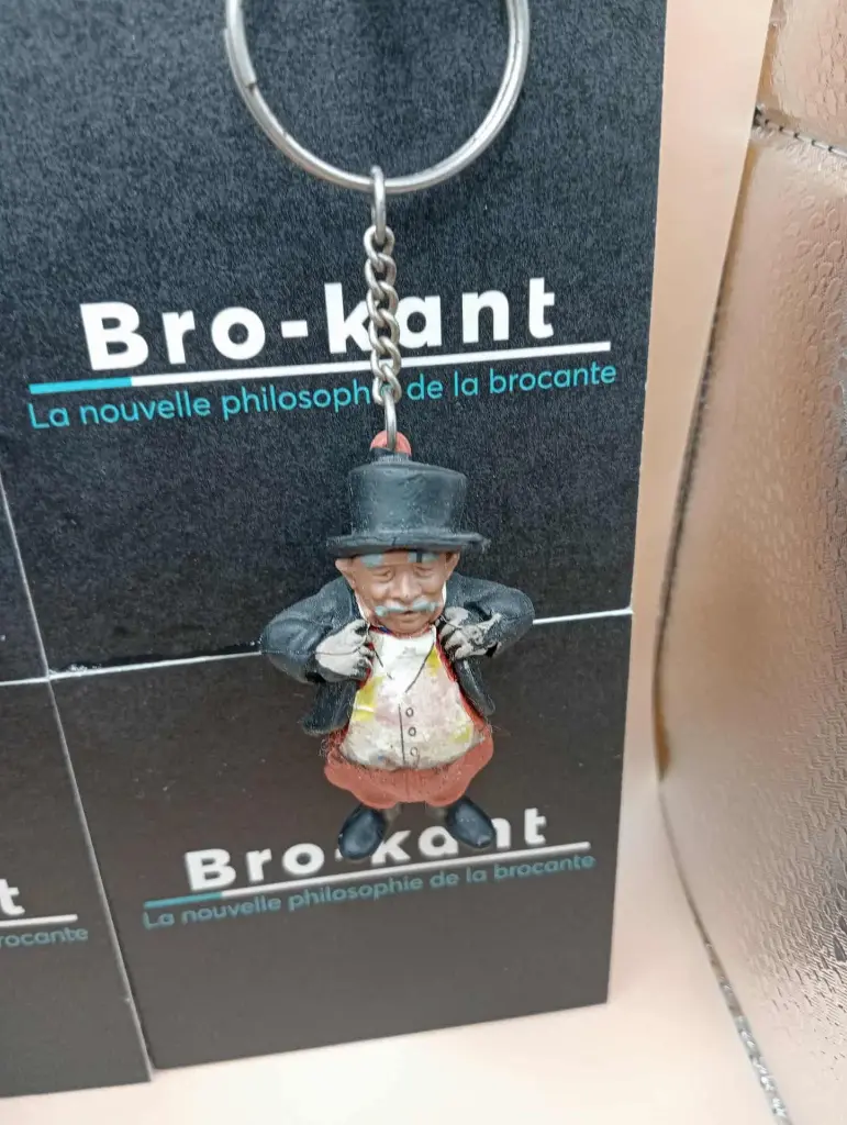 Lot de 3 porte‑clés publicitaires Calvé – 1968