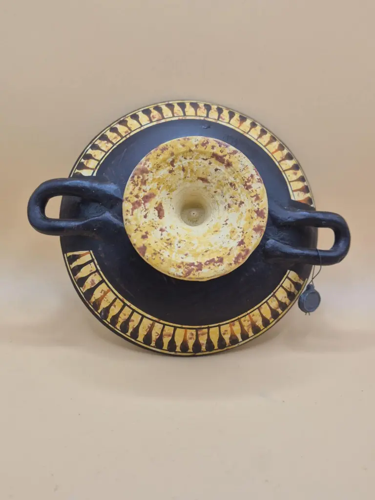 Assiette grecque Apollon – céramique émaillée