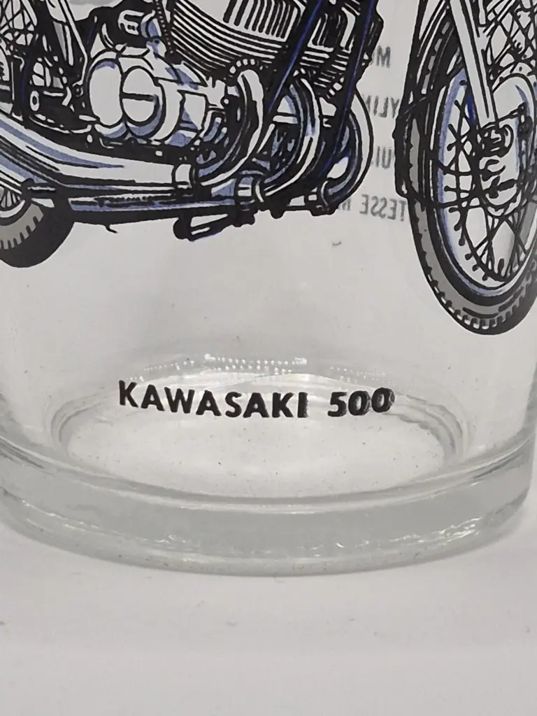 Verre moto - Kawazaki 500