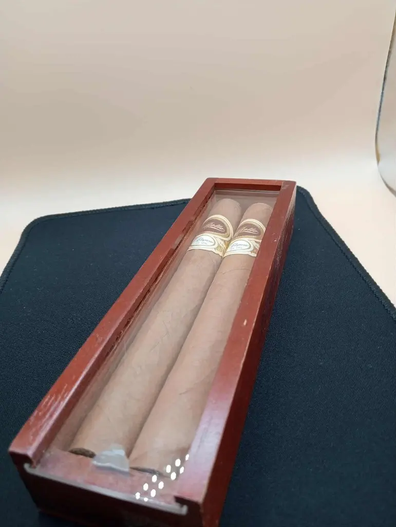 2 cigares Elegante Bello dans un étui Churchill