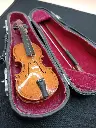 Petit violon de décoration avec étui – 13 cm - Mini tragédie musicale