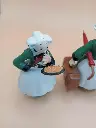 Lot de 3 figurines Bécassine – Plastoy