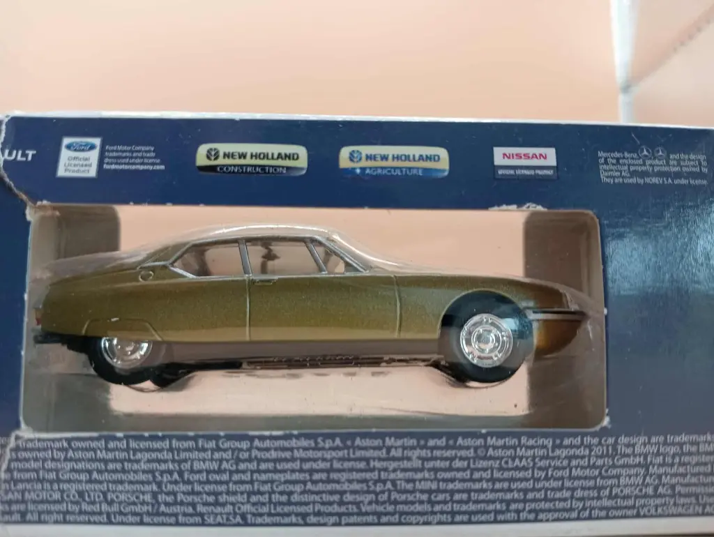 Norev – Citroën SM – échelle 1/43 – réédition 2018 – boîte d’origine