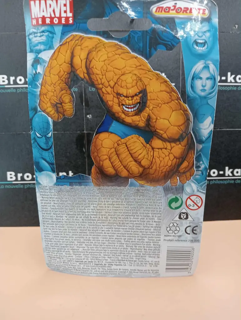 Majorette – Marvel Heroes – Fantastic Four – The Thing – échelle 1/64