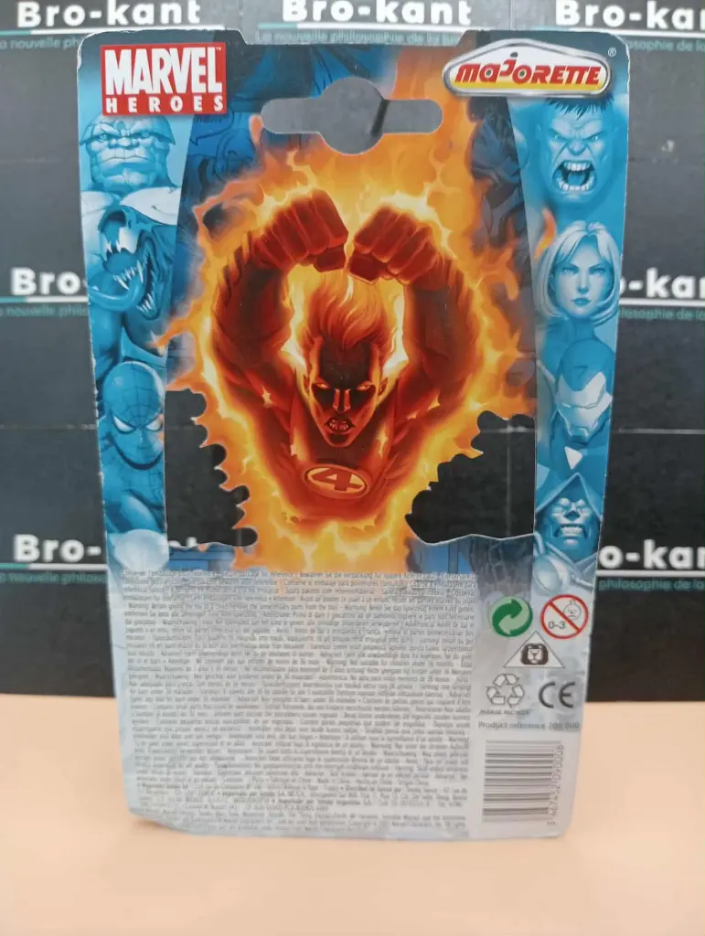 Majorette – Marvel Heroes – Fantastic Four – Human Torch – échelle 1/64