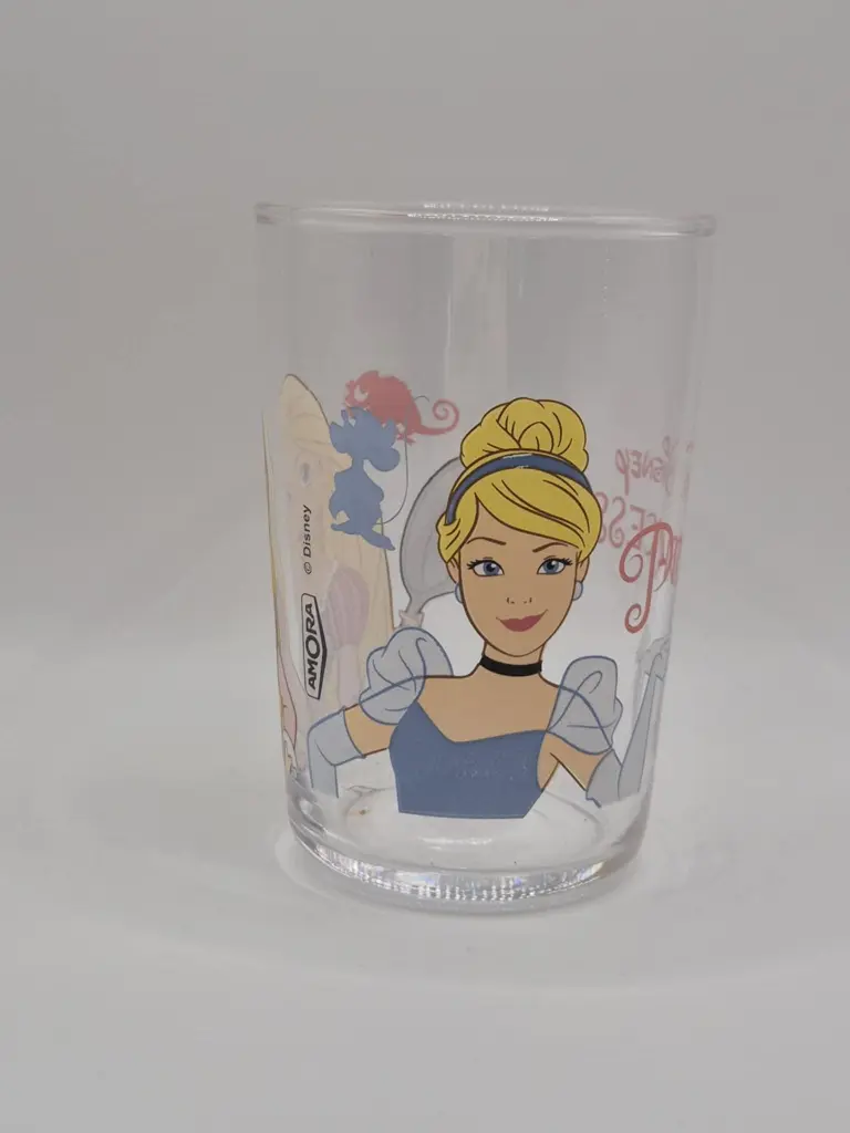 Verre Disney Amora - princesse Cendrillon et Raiponse