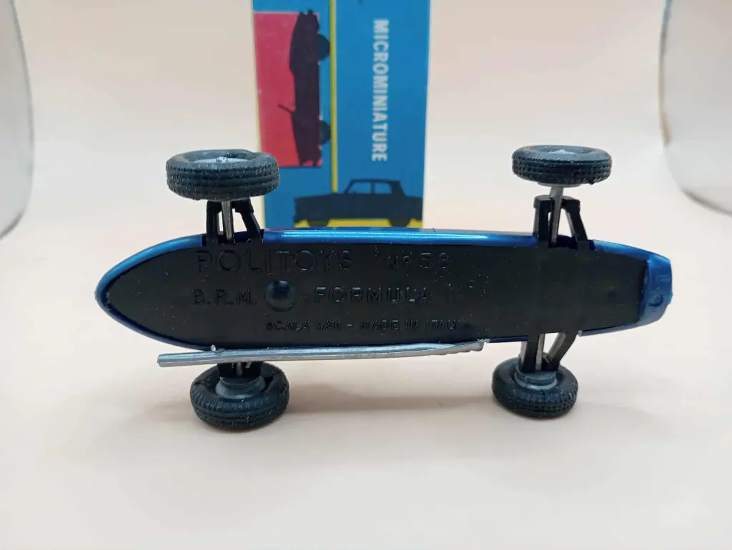 Politoys Microminiature n°581 – B.R.M. Formula 1 | Échelle 1/43 | Made in Italy | Boîte d’origine