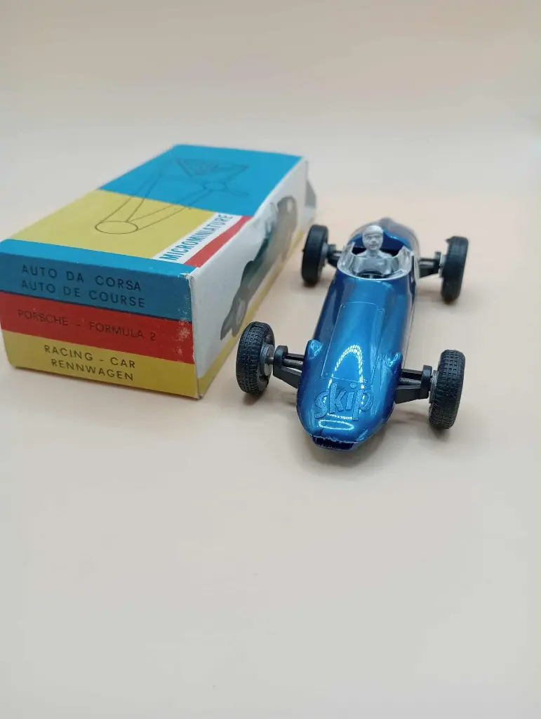 Porsche Formula 2 – Politoys Microminiature | Échelle 1/43 | Made in Italy | Boîte d’origine