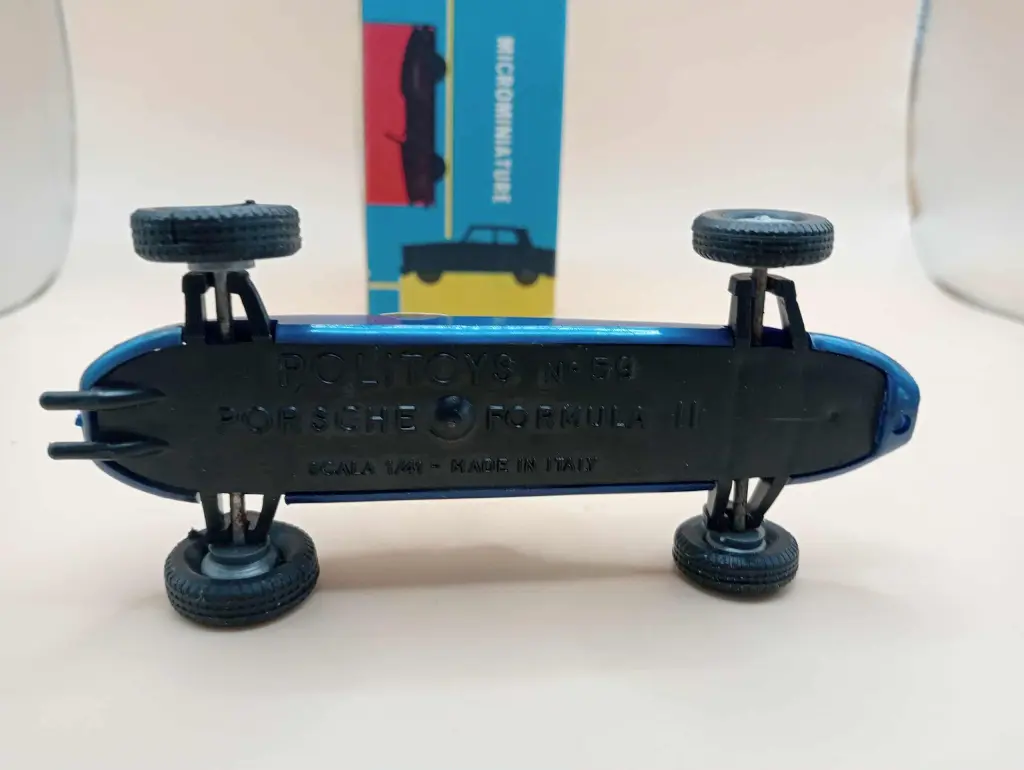 Porsche Formula 2 – Politoys Microminiature | Échelle 1/43 | Made in Italy | Boîte d’origine