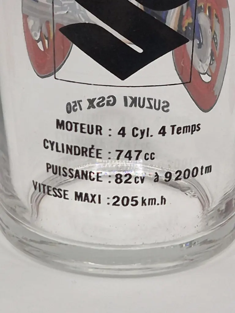 Verre moto - Suzuki GSX 750