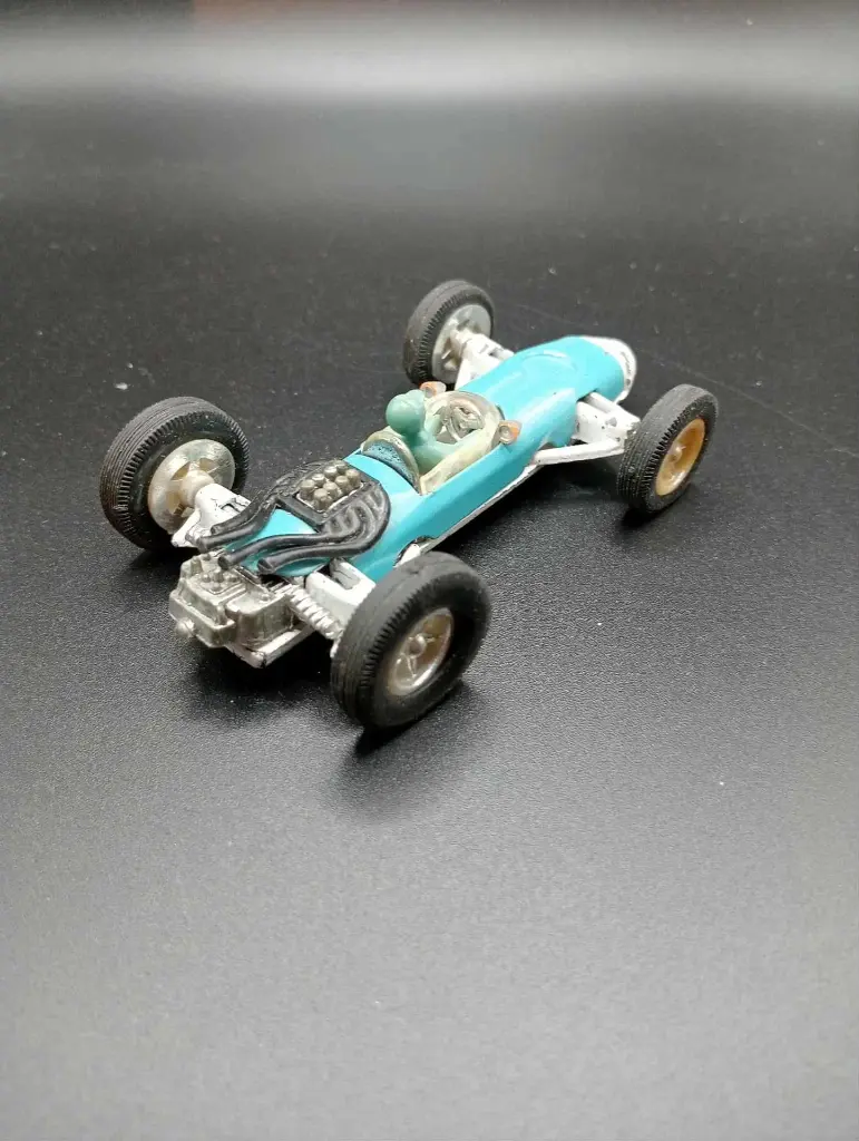 Voiture de course vintage – Made in Hong Kong (années 1960–70)