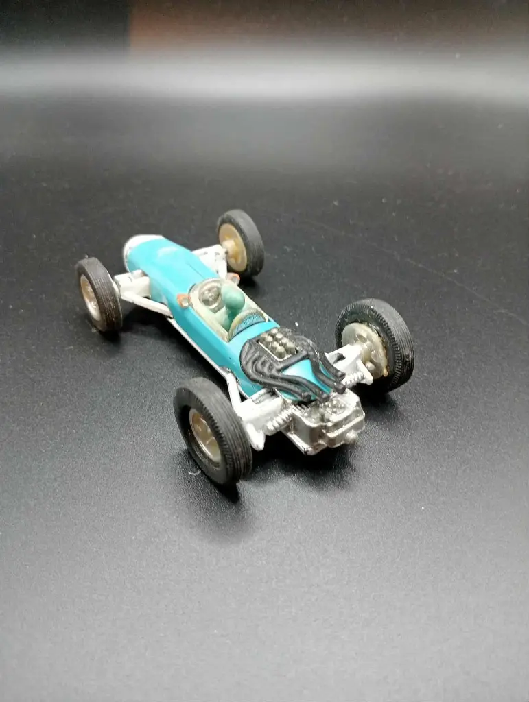 Voiture de course vintage – Made in Hong Kong (années 1960–70)