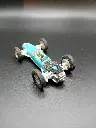 Voiture de course vintage – Made in Hong Kong (années 1960–70)