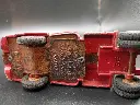 Dinky Toys 36 Tracteur Rouge - Miniature Die-Cast Vintage Made in England