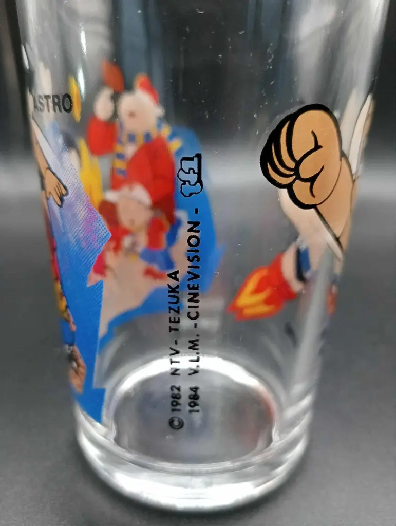Verre collector Astro Boy – Tetsuwan Atom – Manga rétro – Années 80–90