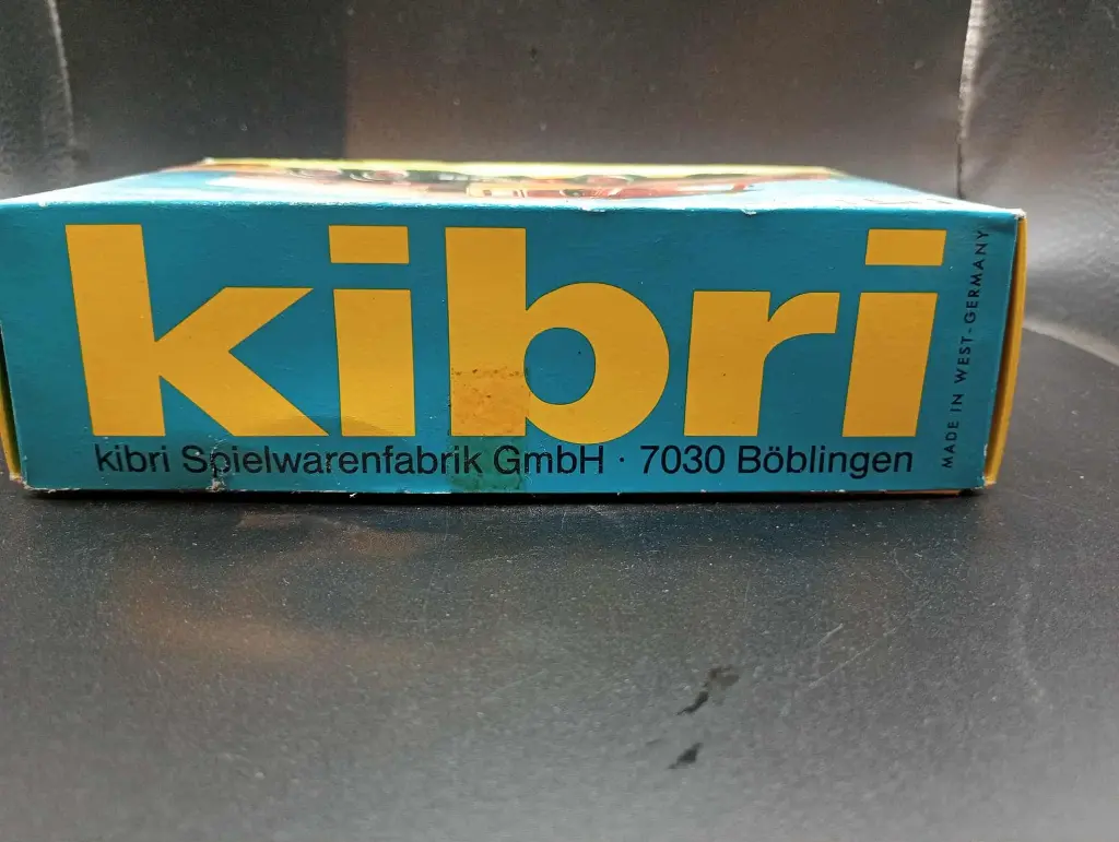 Maquette KIBRI HO 10218 – Scania 142 avec remorque – Échelle 1/87 – Édition 1985
