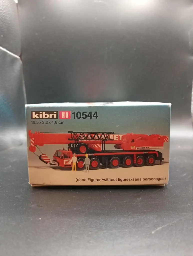 Maquette KIBRI HO 10544 – Grue LIEBHERR EISELE – Échelle 1/87 – Édition 2000s