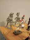 Lot de 25 soldats de plomb – Majorité Starlux – Figurines militaires vintage – Quelques non identifiés – État d’origine