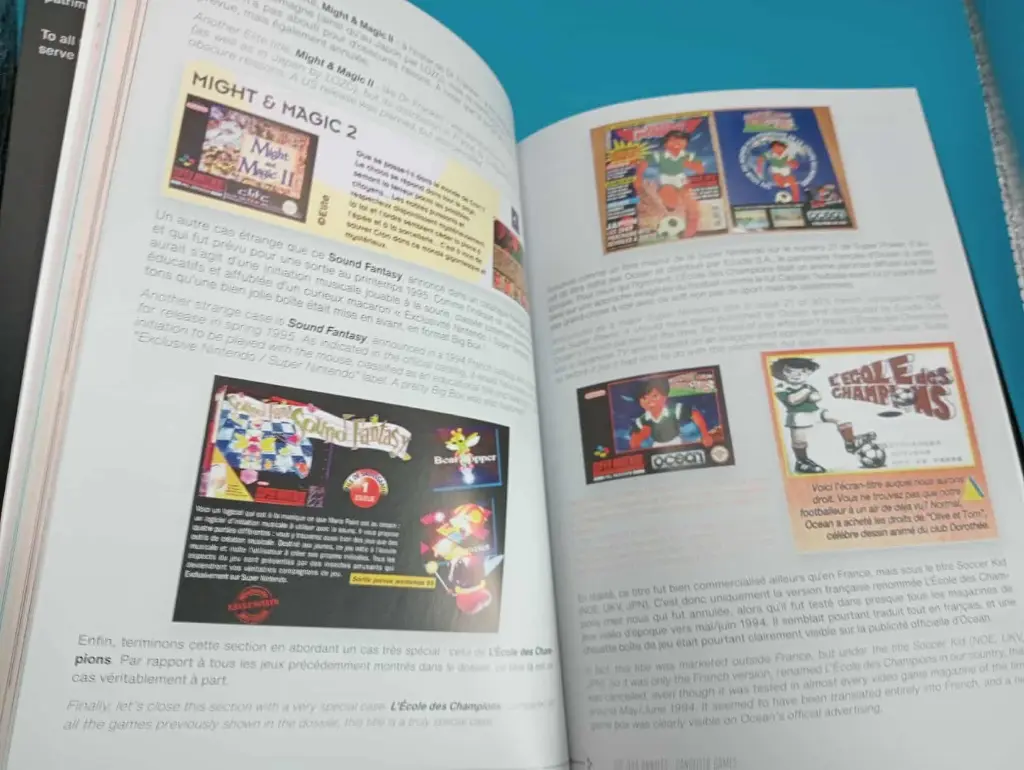 Game Atlas Super Nintendo Volume 1 – FAH / FRA / HOL - Français / Anglais