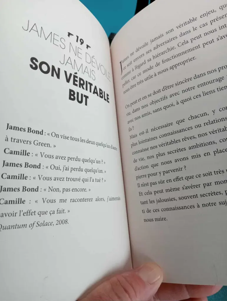 Agir et Penser Comme James Bond