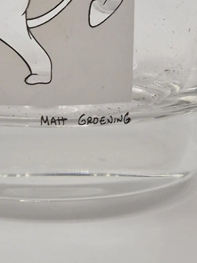 Verre the simpson LU - Bart