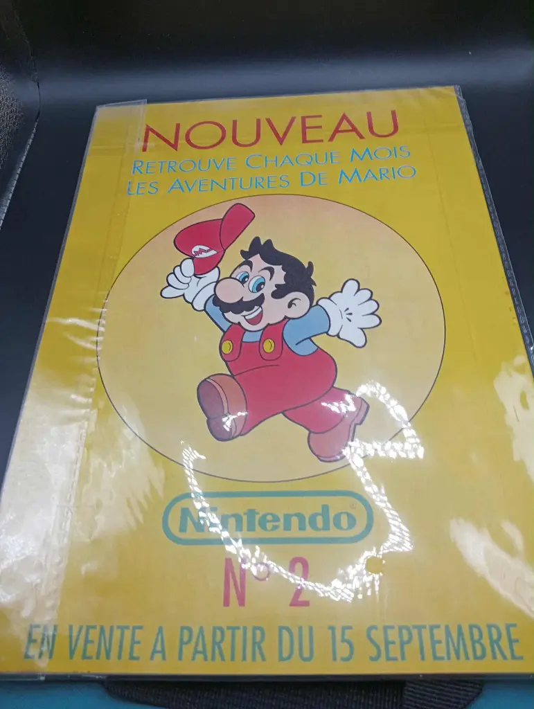 Le Journal Nintendo – mensuel vintage – édition Mario
