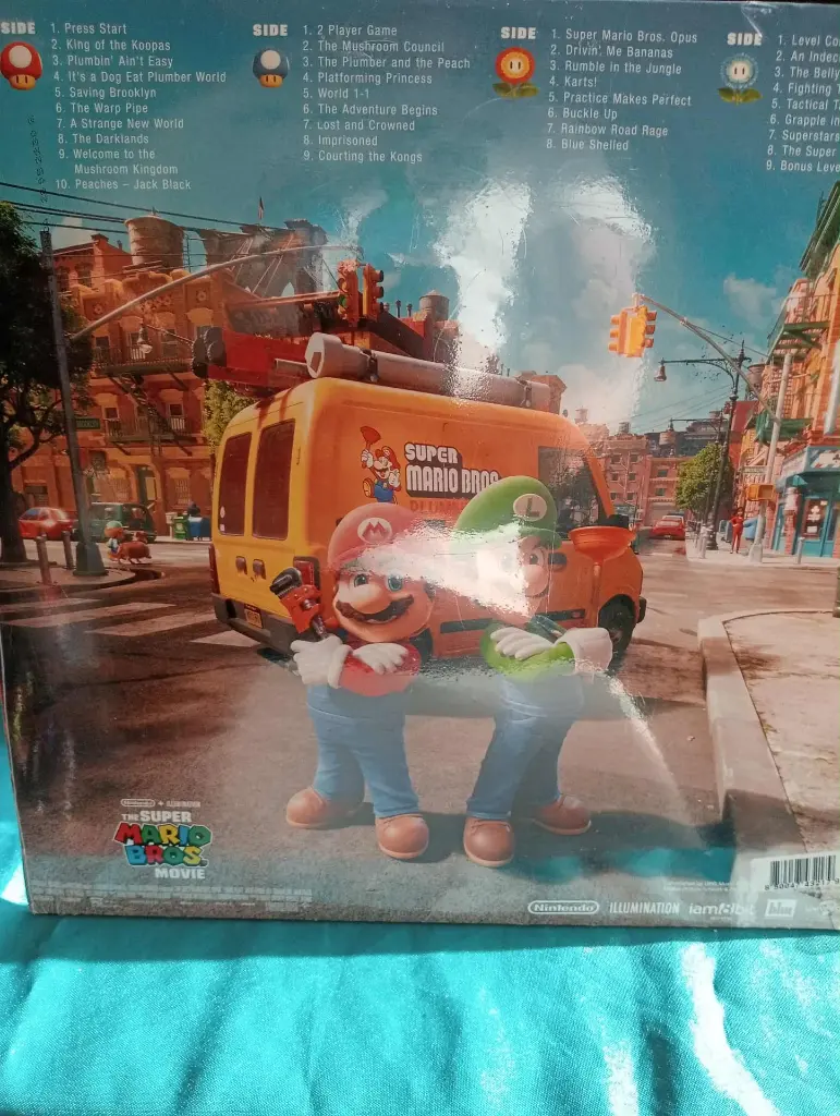 Vinyle “Super Mario Bros. Movie” – bande originale – édition exclusive