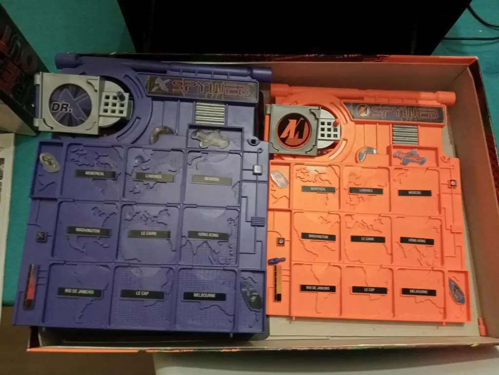 Action Man – Spy Web (MB Jeux) – Jeu d’espionnage vintage