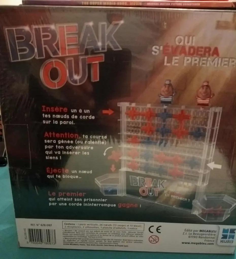 BREAK OUT – Megableu – Jeu d’évasion familial sous blister
