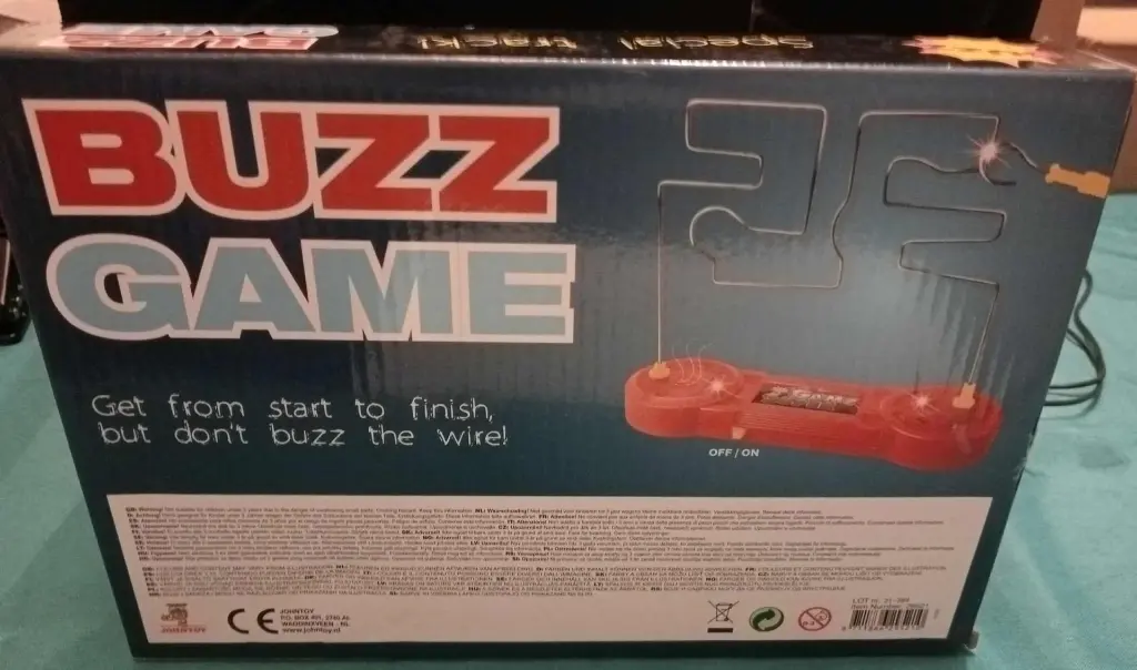 BUZZ GAME – Jeu de précision lumineux (neuf, boîte ouverte)