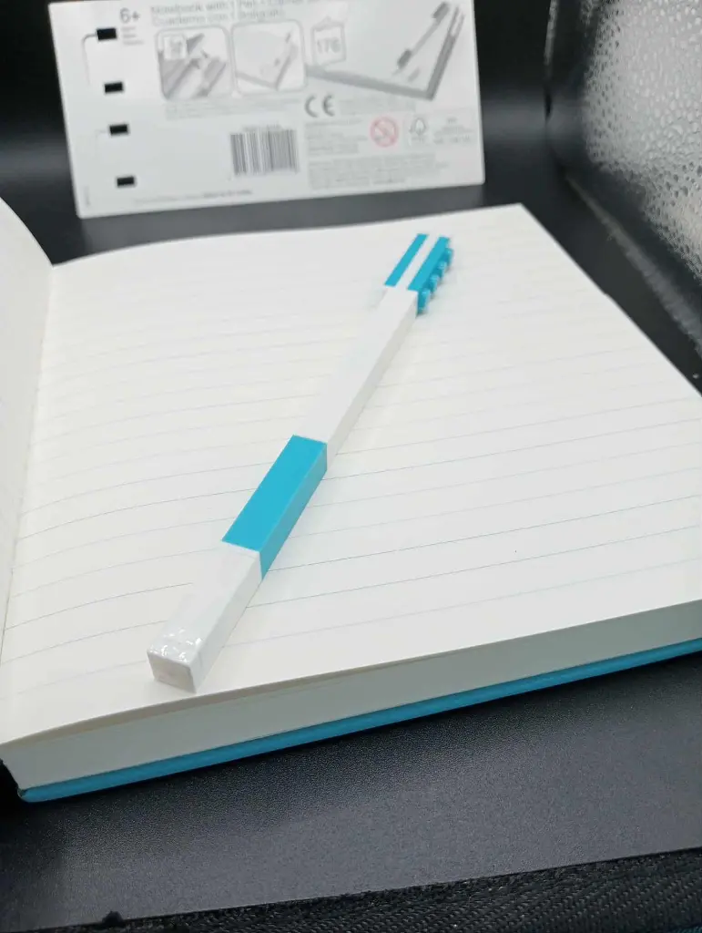 Bloc-notes LEGO 176 pages + stylo officiel