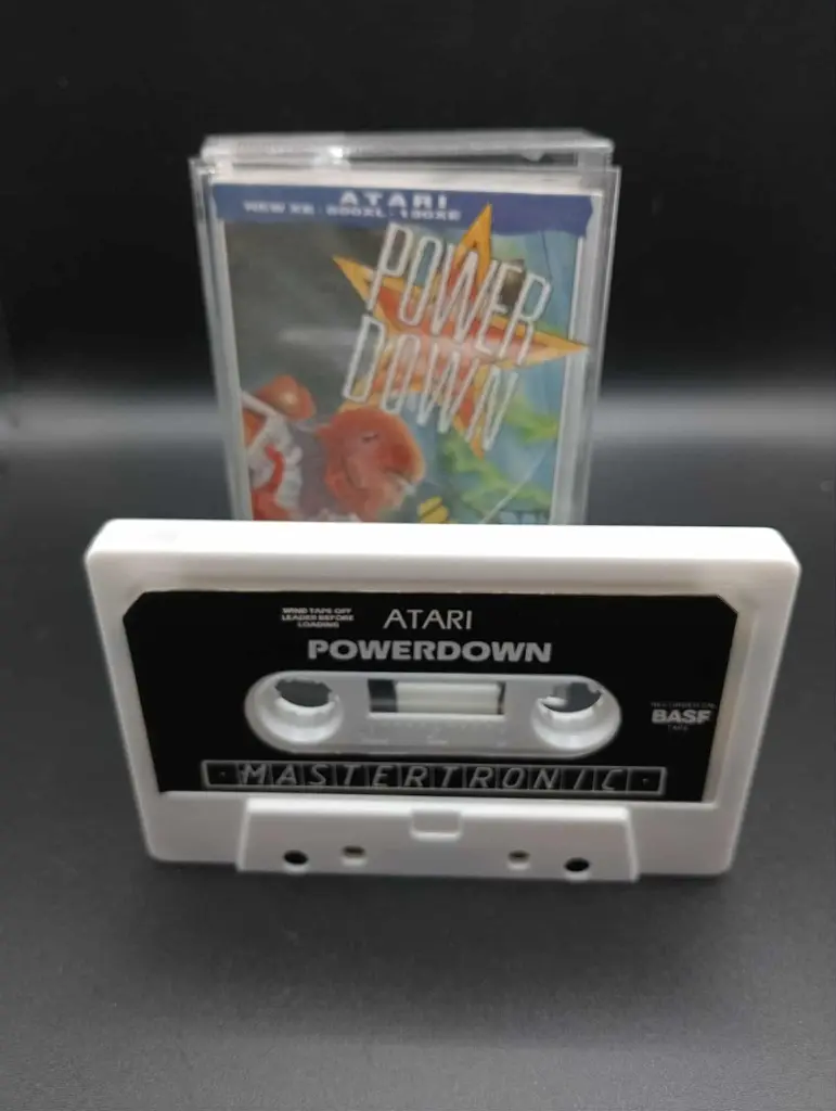 Cassette Atari POWER DOWN (Mastertronic) Atari 800XL / 130XE / NEW XE