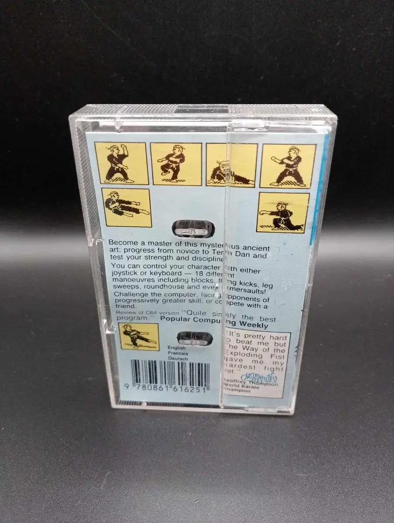 Jeu Spectrum Exploding Fist (1985) Spectrum 48K