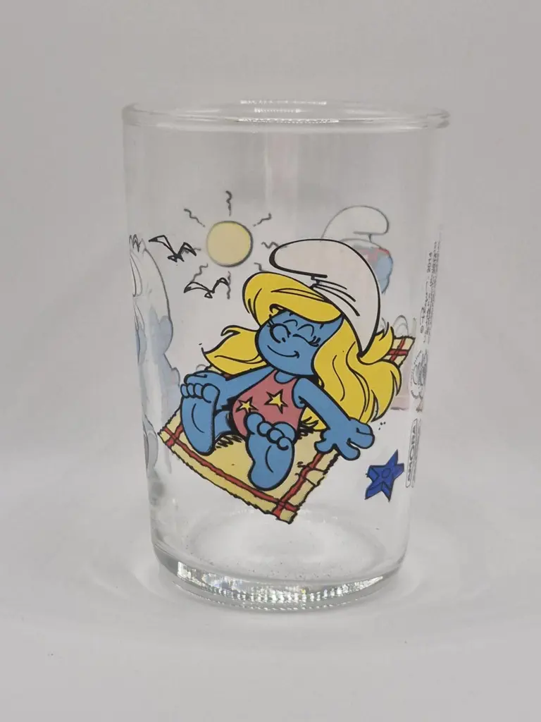 Verre schtroumpfs Amora 2014 - l'été des schtroumpfs