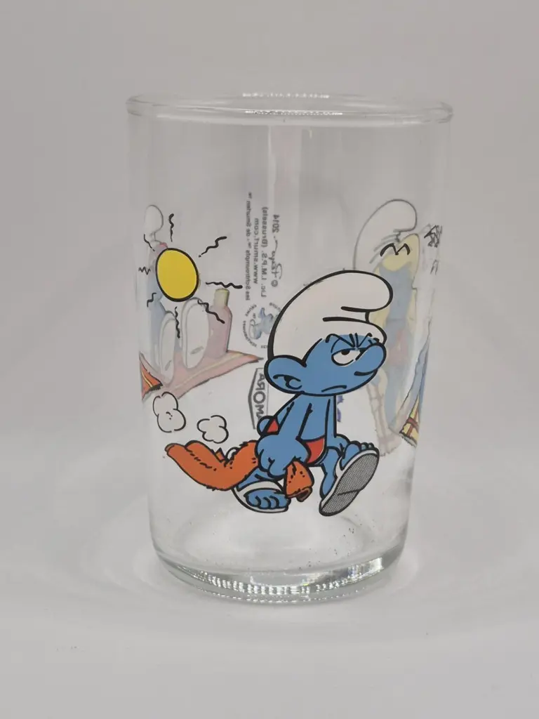 Verre schtroumpfs Amora 2014 - l'été des schtroumpfs