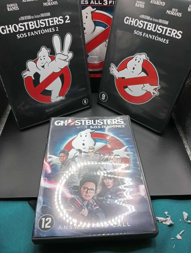 Coffret DVD Ghostbusters — S.O.S. Fantômes — collection 3 films