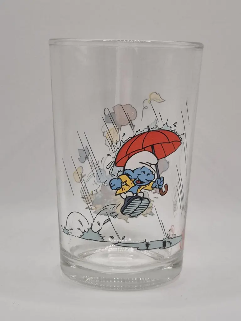 Verre schtroumpfs Bister 2017 - l'automne des schtroumpfs