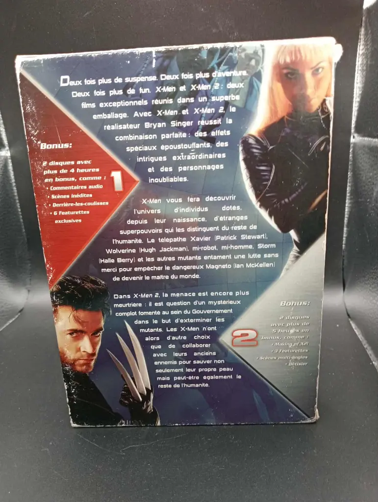 Coffret X-Men 1.5 + X-Men 2 – 4 DVD