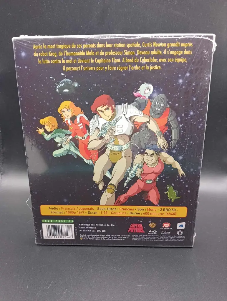 Blu-ray Capitaine Flam Vol. 1 – Version remasterisée – Neuf sous blister