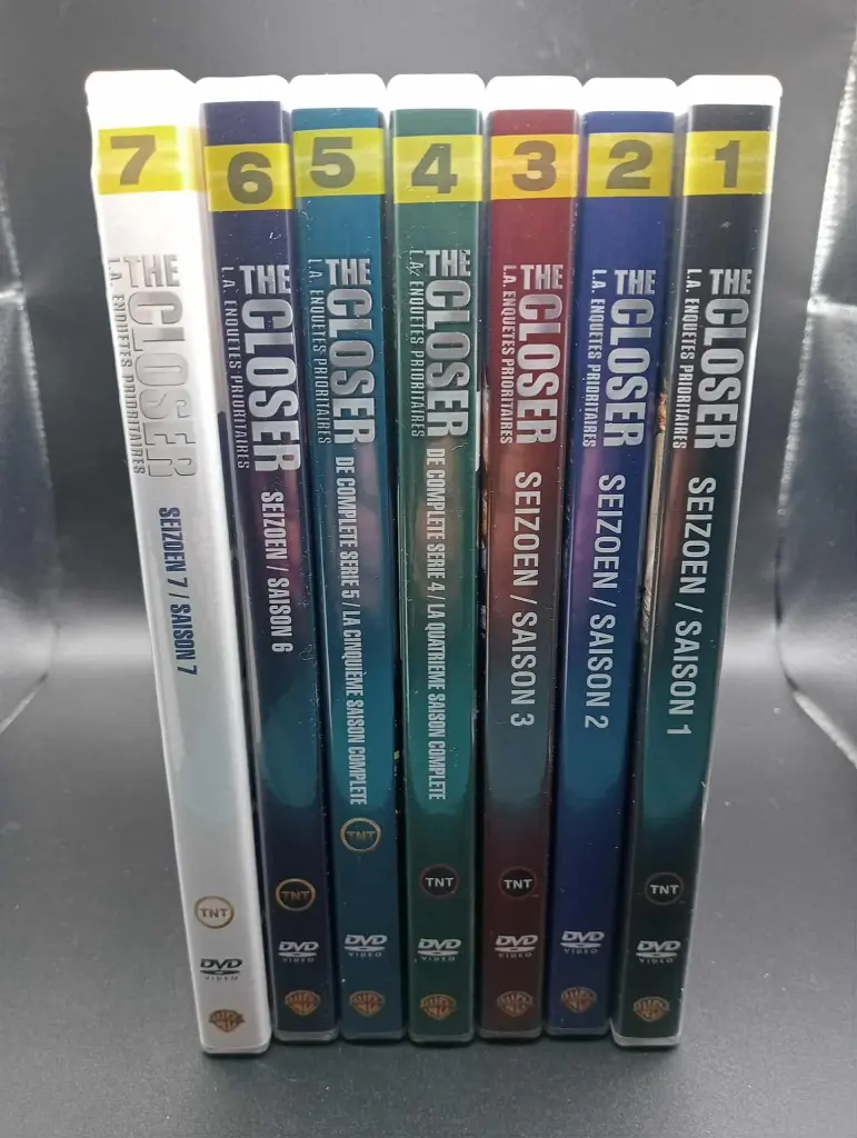Coffret The Closer intégrale – 7 saisons – 28 DVD – Occasion très bon état – testé OK