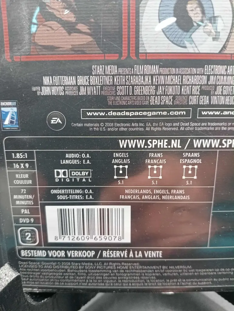 Dead Space: Downfall – Film animé d’horreur spatial VF/VOST