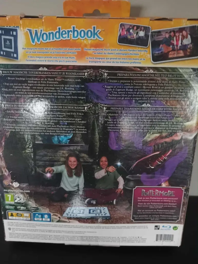 Wonderbook Book of Potions PS3 – Jeu AR + livre + boîte complète