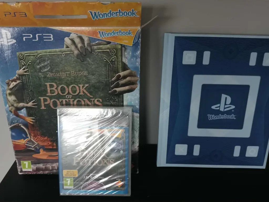Wonderbook Book of Potions PS3 – Jeu AR + livre + boîte complète