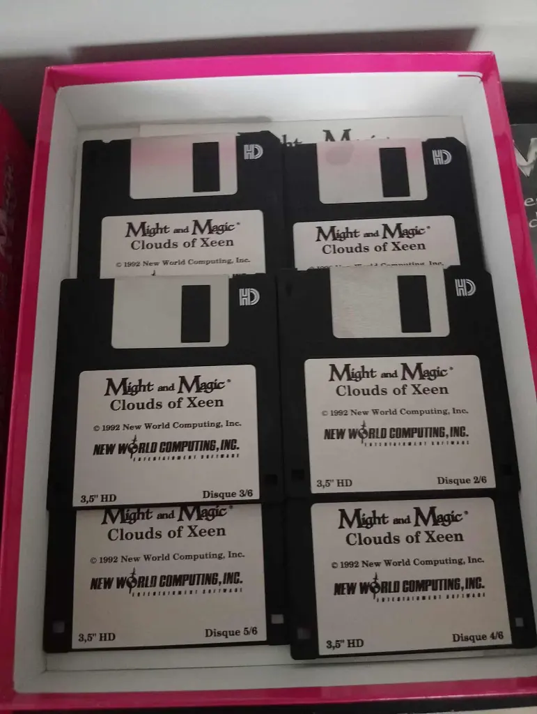 Might and Magic Les Nuages de Xeen – Jeu PC VF complet avec disquettes