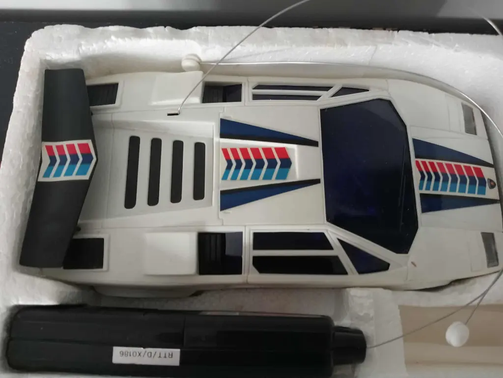 Lamborghini Countach TANDY – voiture RC vintage en boîte, non testée